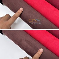 Stiker dekorasi Interior mobil, stiker kain dekorasi badan Interior mobil Suede dapat dilepas, stiker Film vinil beludru dengan perekat