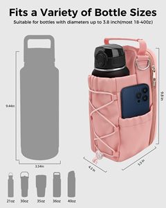 Sac de sport personnalisé avec logo, support de téléphone magnétique puissant, résistant à l'eau et portable, sac de bouteille d'eau pour l'entraînement - Product Image 6