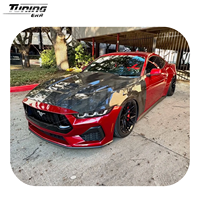 Capot moteur en fibre de carbone style SHE, très demandé, pour Mustang S650 GT ECO Dark Horse 2024+, kit de conversion amélioré