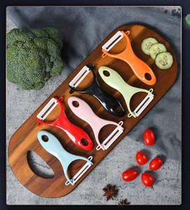 Thuis Keuken Accessoires Gadgets Goedkope Promotie Cadeau Fruit Groente Gereedschap Handleiding Wortel Appel Aardappel Plastic Dunschiller - Product Image 5