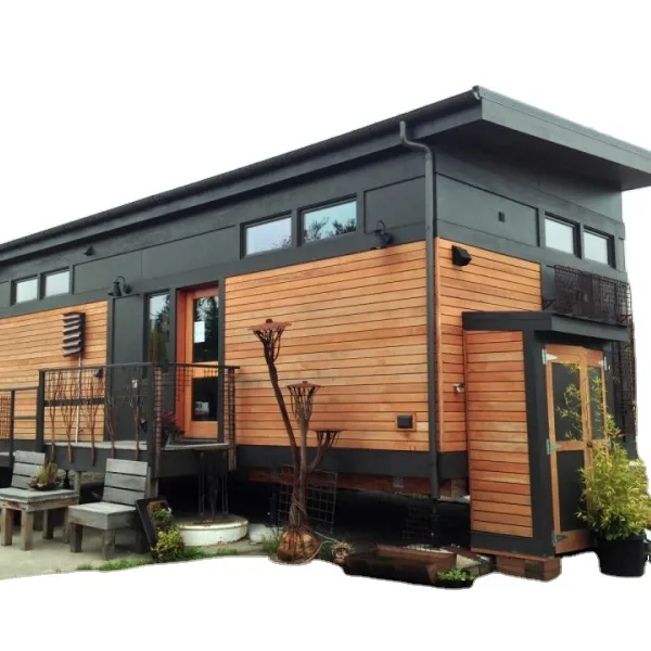 QSH — maison portable modulaire en bois, prédestinée, maison portable