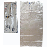 Sac aseptique VMPET métallisé de 1000 L avec valve pour l'emballage de jus, pochette d'emballage alimentaire pour liquides