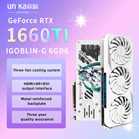 Brand New UNIKA GTX 1660 TI 6GD6 GRAPHICS CARD,BLIZZARDS,,Factory Price,Illuminate the Machine Card
