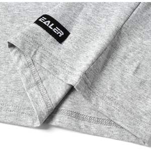 Ealer Est200 T-shirt classique à manches courtes avec logo de hockey pour homme, 100 % coton, col rond - Product Image 2