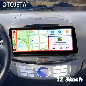 Écran 12,3 pouces 1920*720, lecteur vidéo de voiture Android 14, autoradio stéréo pour Hyundai Elantra 2007 2008, GPS, multimédia, Carplay, unité principale - Product Image 1