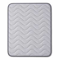 Meilleur Prix Tapis Rafraîchissant pour Animaux de Compagnie, Motif Multicolore, Antidérapant, Respirant, Imperméable, en Soie Glacée, Sensation de Fraîcheur Universelle pour Chiens et Chats