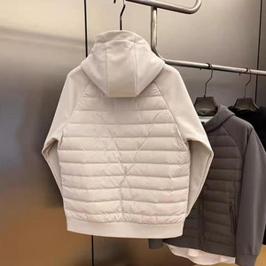 RNSHANGER Nuova <span class=keywords><strong>Giacca</strong></span> da <span class=keywords><strong>Uomo</strong></span> Primaverile Autunnale Leggera Trapuntata <span class=keywords><strong>in</strong></span> Cotone Semplice Cardigan Casual <span class=keywords><strong>Felpa</strong></span> con Cappuccio <span class=keywords><strong>Giacca</strong></span> per Coppia - Product Image 6
