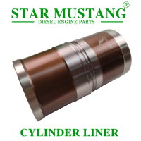 5267489 5290937 Liner Silinder Mesin Diesel 116.5mm Kit Selongsong Silinder untuk Suku Cadang Mesin Cummins 6LTAA9.3 L9.3 L9.5