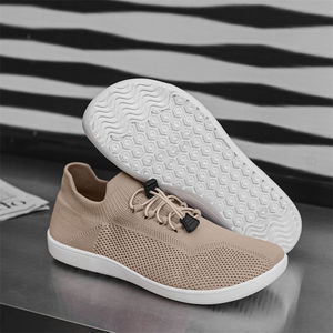 Zapatillas Unisex 2026 <span class=keywords><strong>de</strong></span> Punta Ancha Cómodas y Transpirables <span class=keywords><strong>de</strong></span> Malla para Hombre, Estilo Slip-On, con Suela Plana y Sensación Zero Drop - Product Image 4