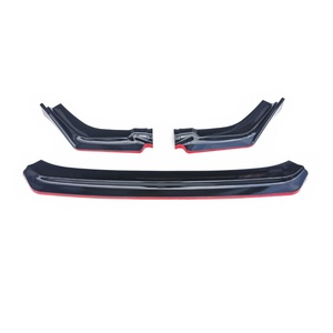 Welta Nouveau produit phare : Kit carrosserie extérieur professionnel en plastique ABS poli, lèvre avant pour 2022+ 11e génération, fixation par boulons, noir, effet lifting - Product Image 3