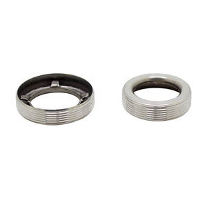 ฝาครอบวาล์วสแตนเลสสี่เหลี่ยมพร้อมสกรู 35/40 อุปกรณ์เสริมก๊อกน้ำ ฝาครอบแกนวาล์ว อุปกรณ์ห้องน้ำ - Product Image 1