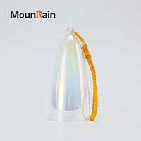 Ensemble de bols chantants en cristal, instruments de guérison sonore, produits en verre de quartz, méditation, yoga, fabricant OEM, alchimie