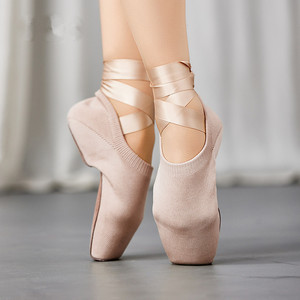 Chaussons de ballet doux de haute qualité en satin, absorbant la transpiration, résistants à l'abrasion, qualité supérieure pour <span class=keywords><strong>ballerine</strong></span> - Product Image 5