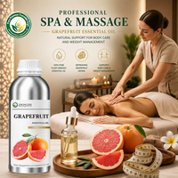 Huile de massage professionnelle pour SPA, ingrédient huile essentielle de pamplemousse (Citrus Paradisi) pour les soins corporels et la gestion du poids