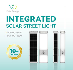 Solaire Pv <span class=keywords><strong>Euler</strong></span> Energy LIGHTING Extérieur Étanche IP65 Lumières Solaires Intégrées Tout-En-Un Lampadaire Solaire - Product Image 6