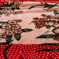Couverture en fourrure de vison royale Couverture en polyester coréenne 5KG