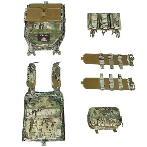 Chaleco Táctico Portaplacas de Poliéster 1000D con Sistema Molle de Liberación Rápida, Chaleco Táctico con Corte Láser - Product Image 5