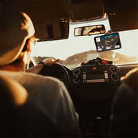 Sistema de Navegación GPS para Automóvil con Pantalla Táctil de 9 Pulgadas, Alertas para Conductores de Camiones, Navegación GPS Inteligente para Automóvil con Mapas Gratuitos