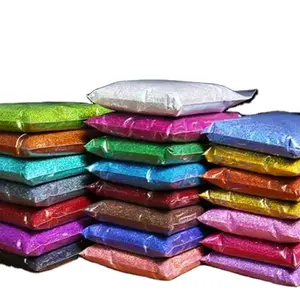 Glitter powder 1 kg bag eco-friendly wholesale bulk extra fine powder mixed Glitter for craft arts decoration