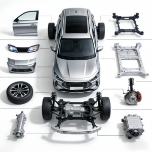 Piezas de Vehículos al por Mayor, Piezas y Accesorios para Automóviles para Jetour X90 Plus 2023 2024 2025 - Product Image 5