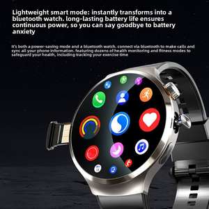 <span class=keywords><strong>Smartwatch</strong></span> CY-S13 Sistem Ganda Layar AMOLED 1,98 inci 5G SIM Pelacak Aktivitas Magnetik Kamera Putar 900W yang Dapat Ditarik IP67 - Product Image 2