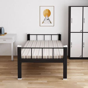 ホテル家具スチール学生二段ベッド金属二段ベッド2層ツインサイズベッド - Product Image 3