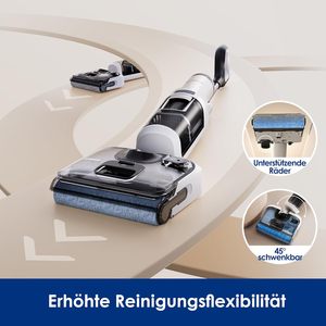 <span class=keywords><strong>Tineco</strong></span> FLOOR ONE STRETCH S6 <span class=keywords><strong>Aspirateur</strong></span> à main sans fil Global Smart Home <span class=keywords><strong>Aspirateur</strong></span> à air chaud à 180 ° pour séchage à l'air chaud - Product Image 5