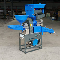 Machine à décortiquer le riz, décortiqueuse de riz combinée, moulin à farine de riz de qualité supérieure, mini moulin à riz à rouleaux à vendre