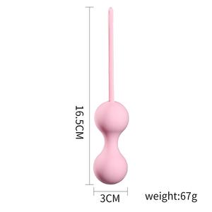 Großhandel Chinesischer Lieferant Silikon-<span class=keywords><strong>Vagina</strong></span> Übungs-Smartball Wasserdichte Magnetische Kegel-Bälle - Product Image 5