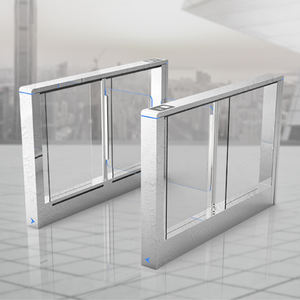 Nouveau modèle 2025 – Portillon rapide en acier inoxydable 304 avec 10 paires d'indicateurs LED infrarouges tricolores – Tourniquet pour contrôle d'accès - Product Image 1