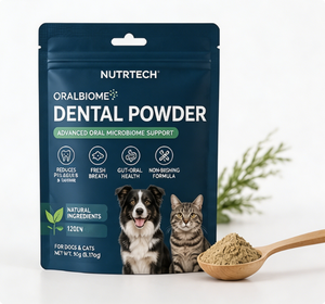 Polvo Dental Orgánico de Algas Marinas Personalizado OEM para Mascotas, Probióticos para la Limpieza Dental Canina, Cuidado Bucal para <span class=keywords><strong>el</strong></span> <span class=keywords><strong>Mal</strong></span> <span class=keywords><strong>Aliento</strong></span> y Control del Sarro ODM - Product Image 1