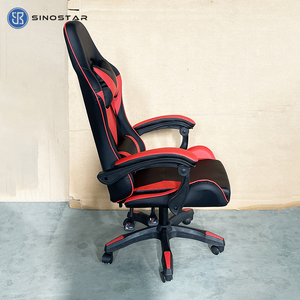 Swivel Leather Executive Gaming <strong>Chair</strong> 360 Degree Swivel High <strong>Back</strong> <strong>Support</strong> Ergonomic Design Adjustable Height Reclining - Product Image 2