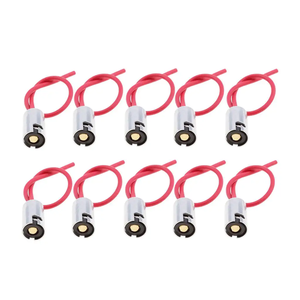 Ba9s xe SUV ánh sáng bóng đèn ổ cắm chủ ô tô BA9s T4W bộ phận nhựa + kim loại bóng đèn ổ cắm BA9S giữ đèn BA9s cơ sở - Product Image 3