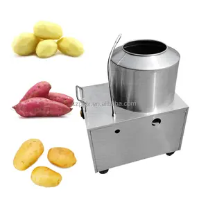 Sebze soyma makinesi/tatlı patates soyucu/patates yıkama soyma makinesi