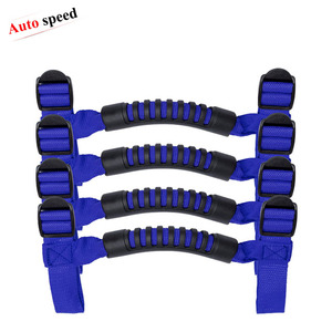 Ensemble de 4 poignées de maintien pour barre anti-roulis pour Jeep <span class=keywords><strong>Wrangler</strong></span> Sports Sahara Freedom Rubicon X <span class=keywords><strong>Unlimited</strong></span>, <span class=keywords><strong>accessoires</strong></span> intérieurs - Product Image 5