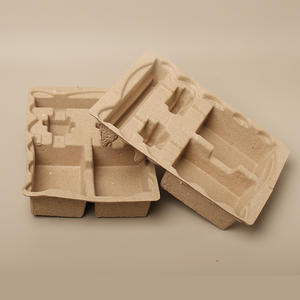 Appareils électroménagers audio biodégradables respectueux de l'environnement personnalisés doublés de plateaux de protection pour la pulpe d'emballage - Product Image 1