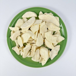 Friandises pour chiens et chatons : Chips de fruits croustillants bio <span class=keywords><strong>sans</strong></span> sucre, pur naturel, végétaliennes, tranches de poire des neiges lyophilisées - Product Image 6