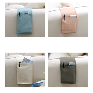 Sofa Armrest Organizer Remote Control Holder Magazine Storage Basket Bed Couch Chair Arm <strong>Bedside</strong> <strong>Caddy</strong> for TV Remote Control - Product Image 2