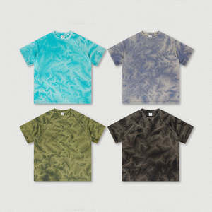 Camisetas Estampadas Digitales de Marca Personalizada al por Mayor de Fábrica, 100% Algodón, Manga Corta, Ropa para Hombre Joven - Product Image 5