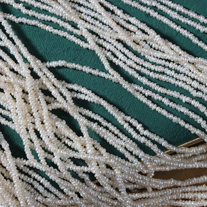 Perlas de agua dulce de 2,5mm al por mayor, perlas planas irregulares, perlas naturales blancas sueltas para joyería de perlas DIY - Product Image 4