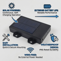 Traceur GPS 4G pour bétail, antivol, étanche, avec panneau solaire auto-chargeant, pour bovins, ovins, équidés et animaux d'élevage