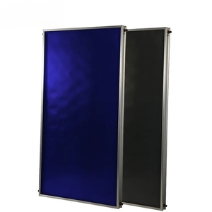 High Efficiency Blue Titanium Flat Plate <b>Solar</b> Panel Collector for <b>Solar</b> Water Heater <b>System</b> for Outdoor Household Use - Product Image 1
