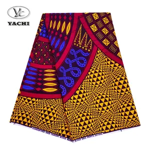 Yachitex – tissu africain en coton à imprimé de cire Ankara pour vêtements, nouveau modèle