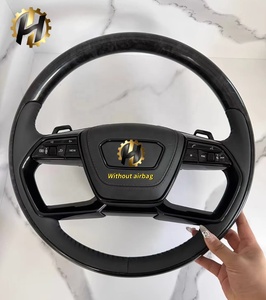 ฝาครอบพวงมาลัยหนังแท้หรูหราแบรนด์ Hz สำหรับ <span class=keywords><strong>Audi</strong></span> <span class=keywords><strong>S8</strong></span> A8 <span class=keywords><strong>L</strong></span> 60 TFSI E 2020 - Product Image 2