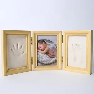 Baby Hand En Voetafdruk Fotolijst Kit Unieke Gift Voor Baby Kerst Gepersonaliseerde Verjaardag