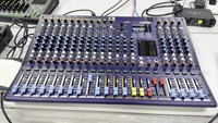 Console de mixage professionnelle M12 avec 8 entrées micro, égaliseur 4 bandes, double processeur DSP 99, carte son USB, alimentation fantôme 48V et OTG 32 bits 384K