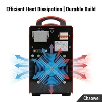 Chaowei ZX7-500 380V 500A Poste à souder à l'arc monophasé DC Inverter robuste