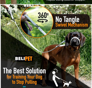 Collar de Cabeza para Perro con Diseñ<span class=keywords><strong>o</strong></span> de Figura 8, Reflectante, Acolchado Suave, Transpirable, Ajustable, Antitirones, para Entrenamiento y Control de Tirones - Product Image 3