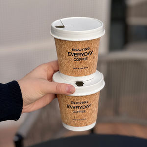 ถ้วยกระดาษโซดาสำหรับเครื่องดื่มเย็นแบบใช้แล้วทิ้งแก้วกาแฟผนังสองชั้นนวัตกรรมพิมพ์ลายได้ออกแบบได้ตามต้องการ - Product Image 4