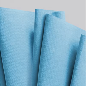Lingettes jetables non tissées Spunlace bleues en rouleau jumbo pour usage industriel, remplacement pour <span class=keywords><strong>Wypall</strong></span>, pour machines de nettoyage industrielles - Product Image 2